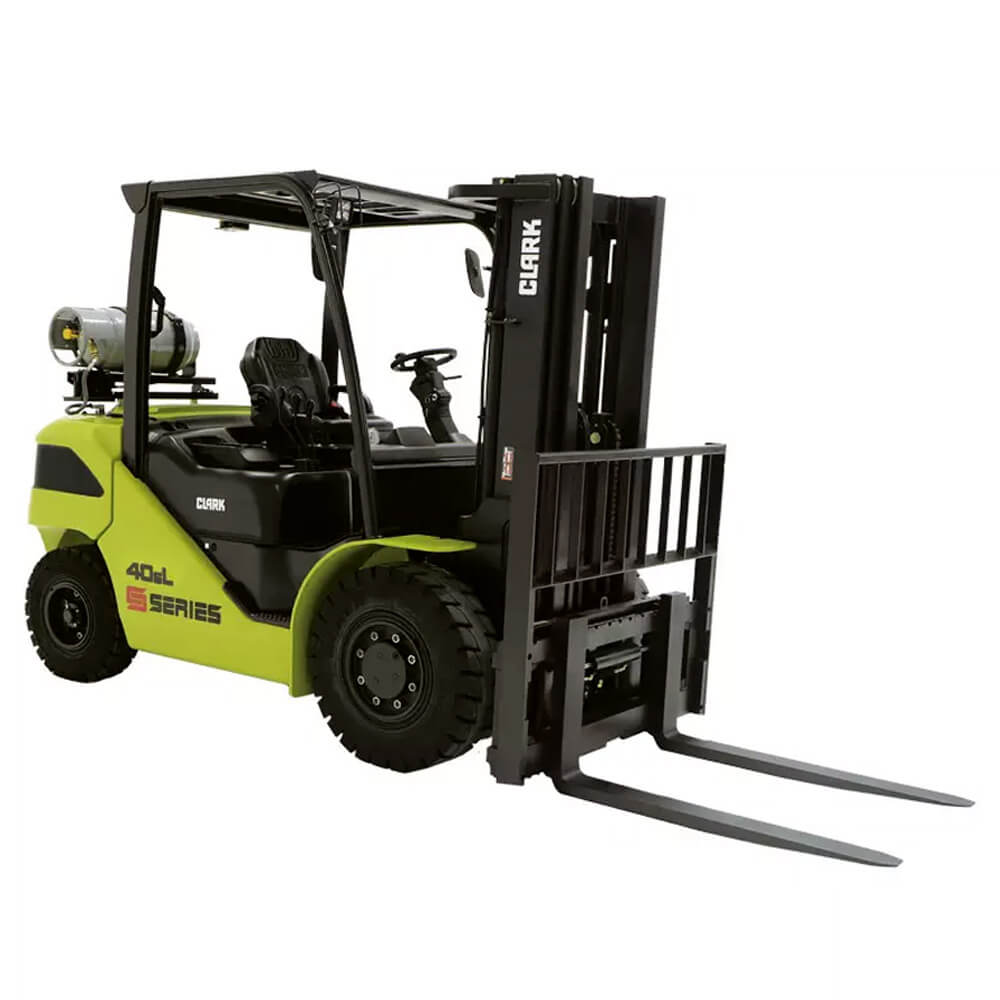 Forklift unloading commercial goods from a lorry in Gravesend